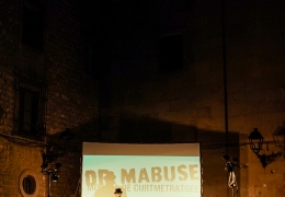 Mostra Dr Mabuse 2017 en Plaça St. Felip Neri